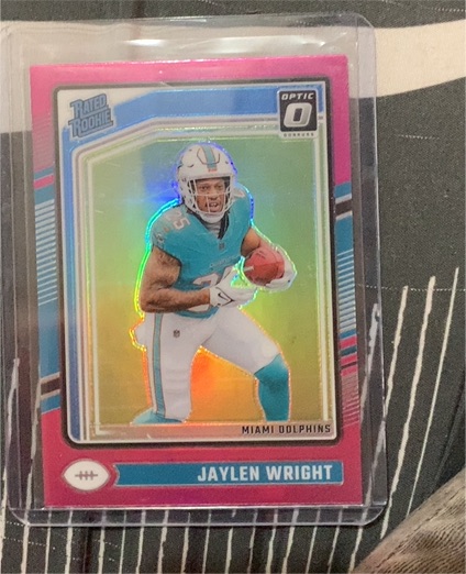 2024 Donruss Optic #249 Jaylen Wright — front