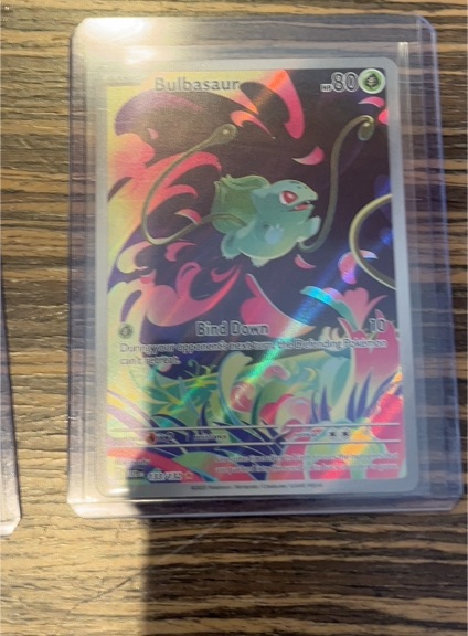 2025 Pokémon TCG #133 Bulbasaur Mega Evolution — front