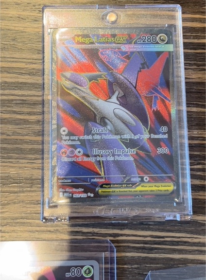 2025 Pokemon TCG Mega Evolution #163 Mega Latias EX — front