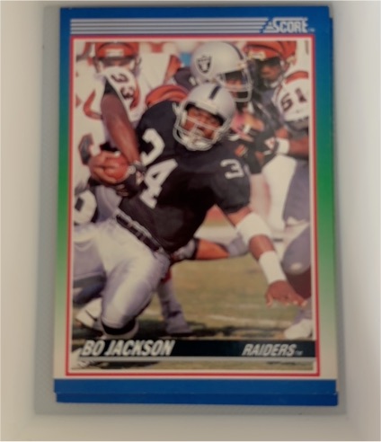 1990 Score #10 Bo Jackson — front
