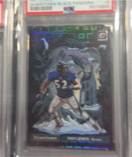 2019 Panini Donruss Downtown #DT-52 Ray Lewis — front