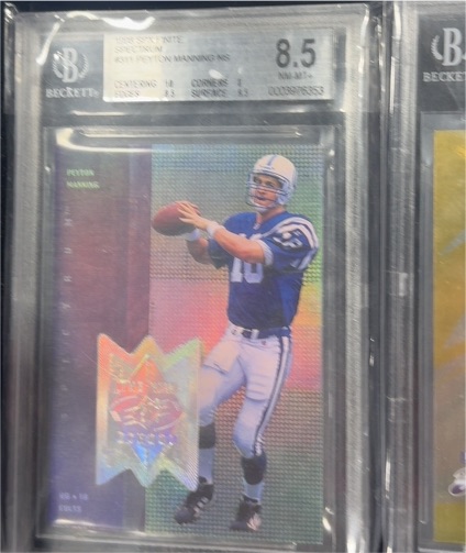 1998 Black Diamond Rookie Edition #91 Peyton Manning — front