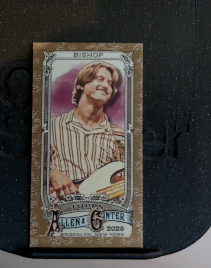2025 Topps Allen & Ginter Mini #254 Andrew Bishop — front