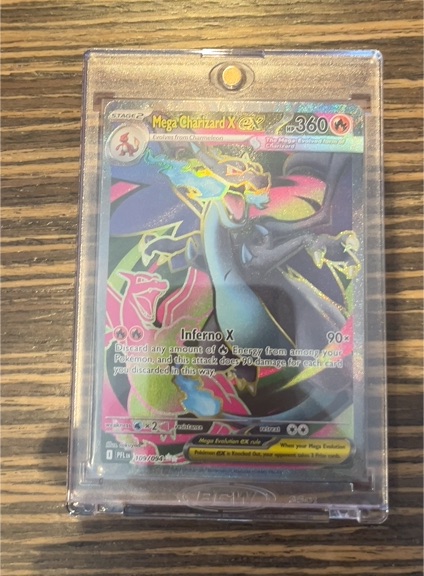 2025 Pokémon Mega Charizard X ex #109/094 — front