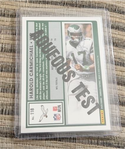 2020 Panini Donruss #118 Harold Carmichael — front
