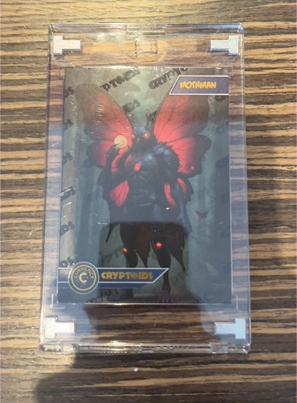2025 Cardsmiths Currency Space Series CRYPTOID Mothman #CPT-05 — front