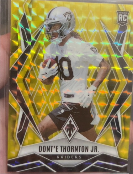 2025 Panini Phoenix #204 Dont'e Thornton Jr. — front