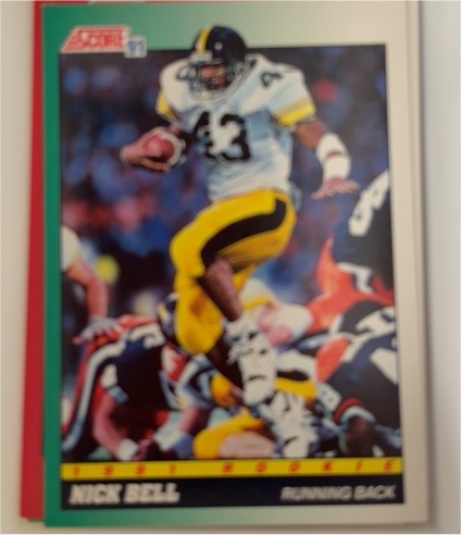 1991 Score #311 Nick Bell — front