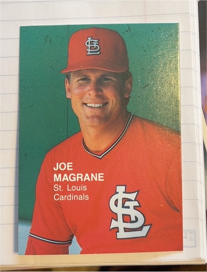 1987 Rookies #13 Joe Magrane — front