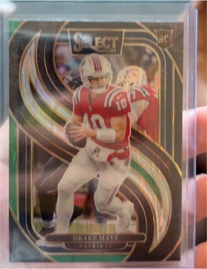 2024 Panini Select Premier Level #113 Drake Maye — front