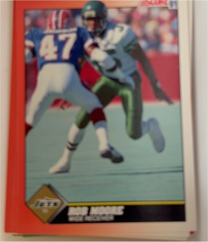 1991 Score #403 Rob Moore — front
