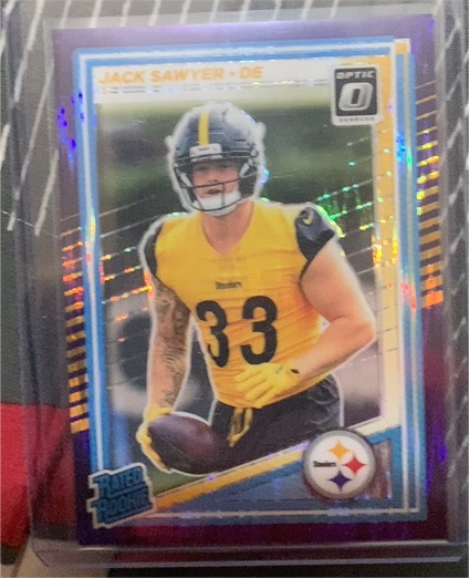 2025 Panini Donruss Optic #220 Jack Sawyer — front
