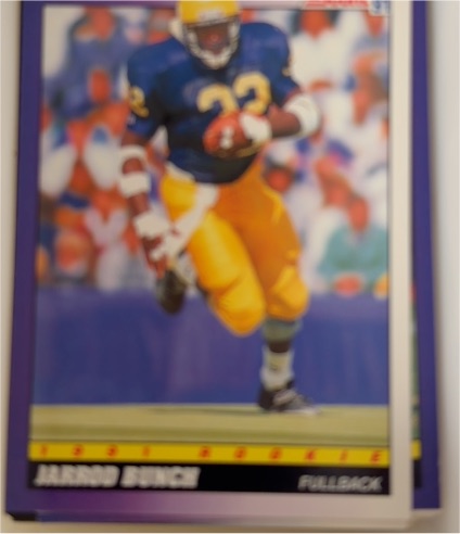 1991 Score #581 Jarrod Bunch Rookie — front