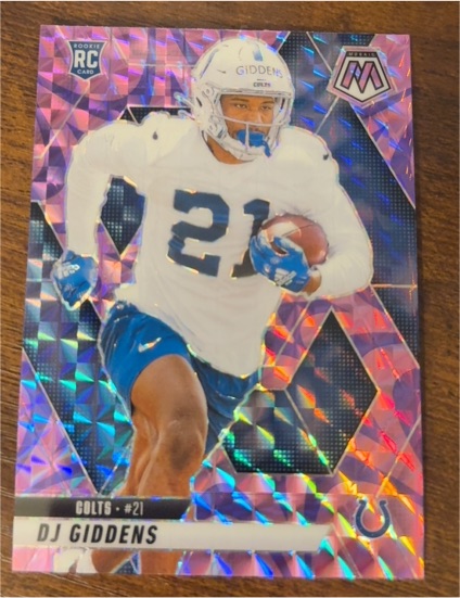 2025 Panini Mosaic #350 DJ Giddens — front