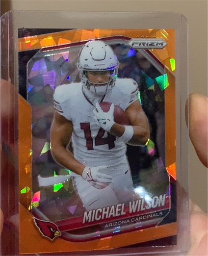 2025 Panini Prizm #14 Michael Wilson — front