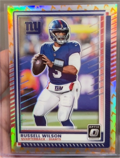 2025 Donruss Optic #50 Russell Wilson — front