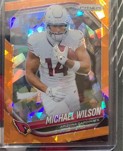 2025 Panini Prizm #14 Michael Wilson — front