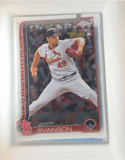 2025 Topps Chrome Update #USC5 Matt Svanson — front
