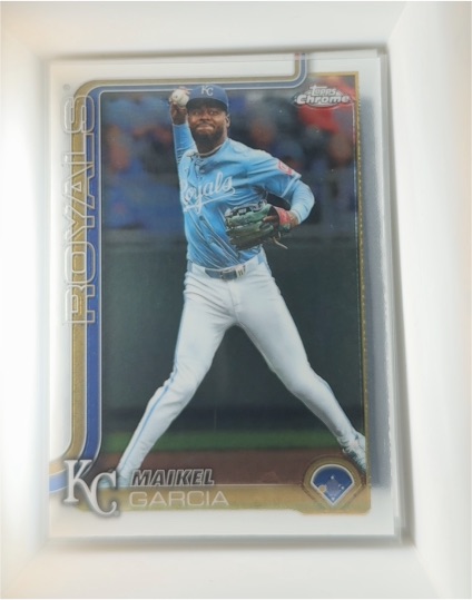 2025 Topps Chrome Update #USC70 Maikel Garcia — front