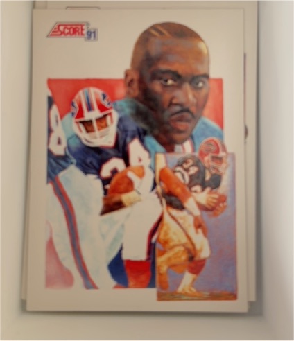 1991 Score #664 Thurman Thomas — front
