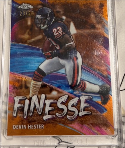 2024 Topps Chrome #F-20 Devin Hester Finesse — front
