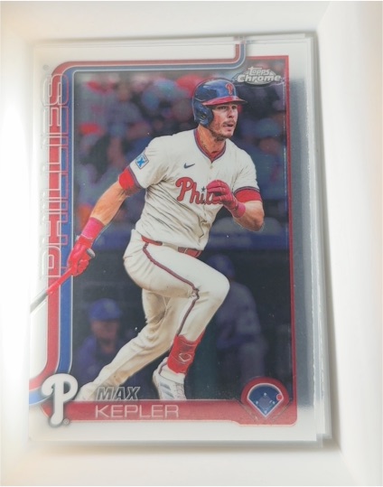 2025 Topps Chrome Update #USC91 Max Kepler — front