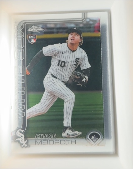 2025 Topps Chrome Update #USC75 Chase Meidroth — front