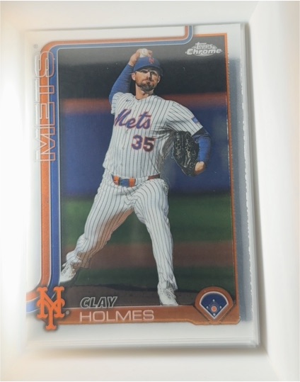 2025 Topps Chrome Update #US245 Clay Holmes — front