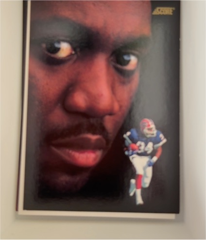 1991 Score #678 Thurman Thomas — front