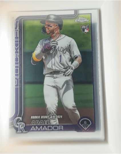 2025 Topps Chrome Update #USC143 Adael Amador — front