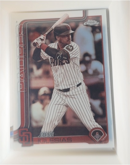 2025 Topps Chrome Update #USC60 Jose Iglesias — front