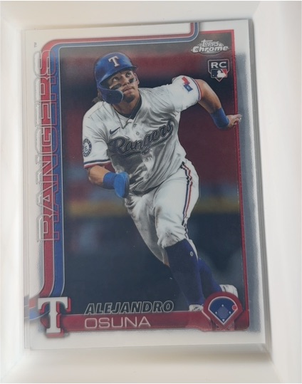 2025 Topps Chrome Update #US10 Alejandro Osuna — front