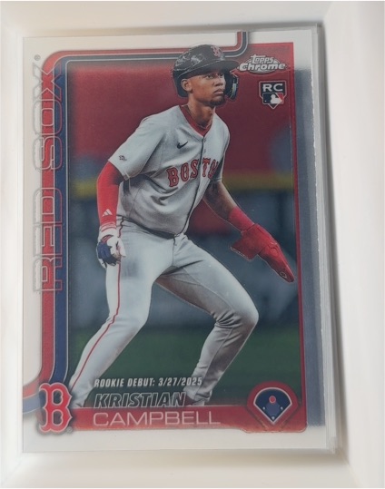 2025 Topps Update #US129 Kristian Campbell — front