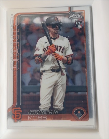 2025 Topps Chrome Update #USC26 Christian Koss — front