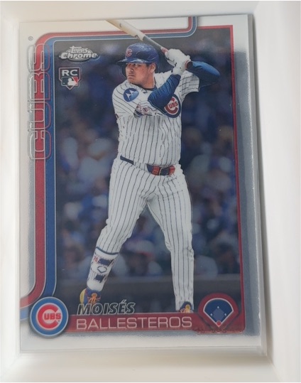 2025 Topps Chrome Update #USC93 Moisés Ballesteros — front