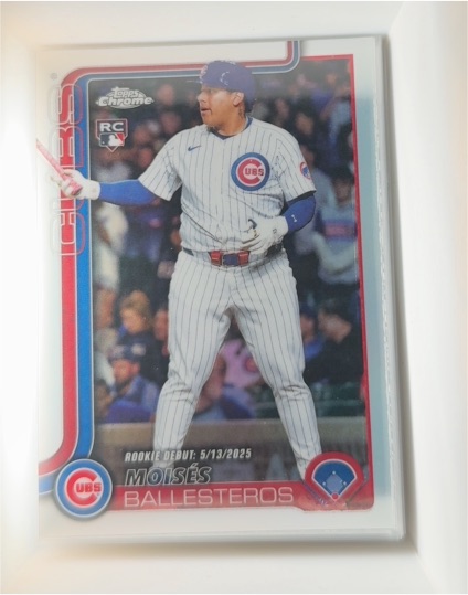 2025 Topps Chrome Update #USC7 Moisés Ballesteros — front