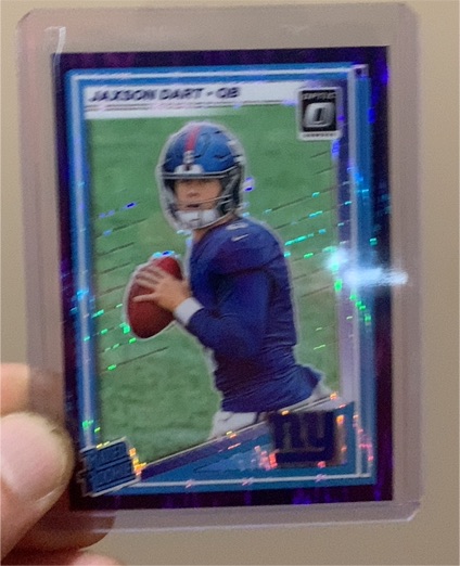 2025 Panini Donruss Optic #273 Jaxson Dart — front