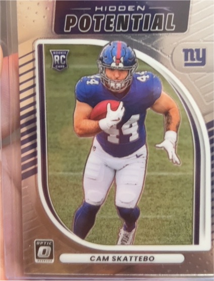 2025 Donruss Optic Hidden Potential #Cam Skattebo — front