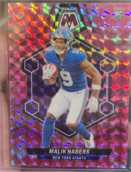 2024 Panini Mosaic #306 Malik Nabers — front
