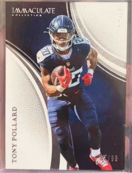 2025 Panini Immaculate Collection #29 Tony Pollard — front