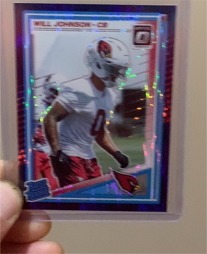 2023 Donruss Optic #CB Will Johnson — front