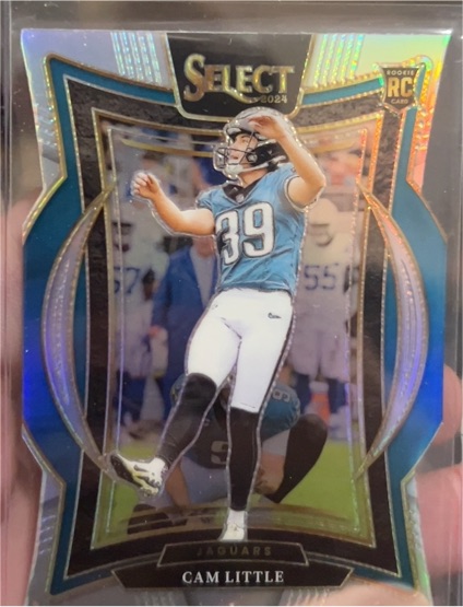 2024 Panini Select Concourse #49 Cam Little Rookie — front