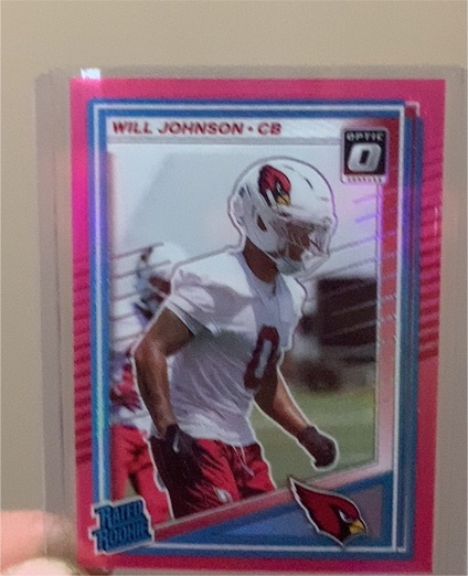 2025 Panini Donruss Optic #396 Will Johnson — front
