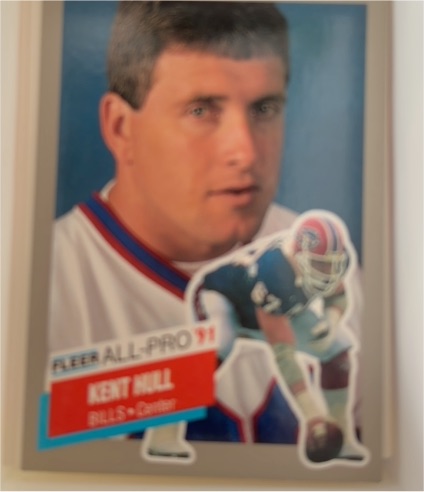 1991 Fleer All-Pro '91 #3 Kent Hull — front