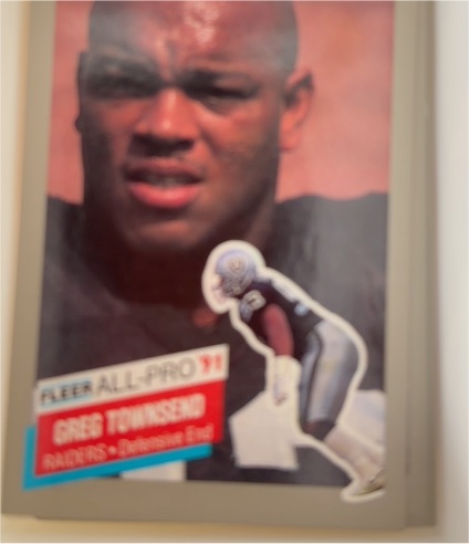 1991 Fleer All-Pro #6 Greg Townsend — front