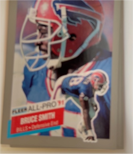1991 Fleer All-Pro #5 Bruce Smith — front