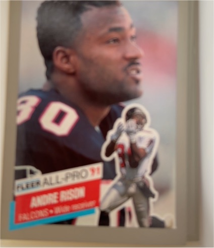 1991 Fleer All-Pro #8 Andre Rison — front