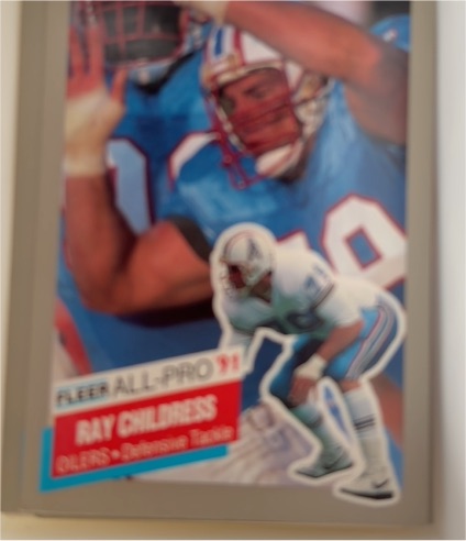 1991 Fleer All-Pro #7 Ray Childress — front