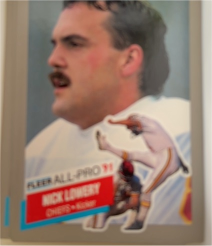 1991 Fleer All-Pro #23 Nick Lowery — front