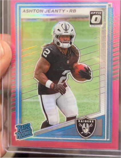 2025 Panini Donruss Optic #305 Ashton Jeanty — front